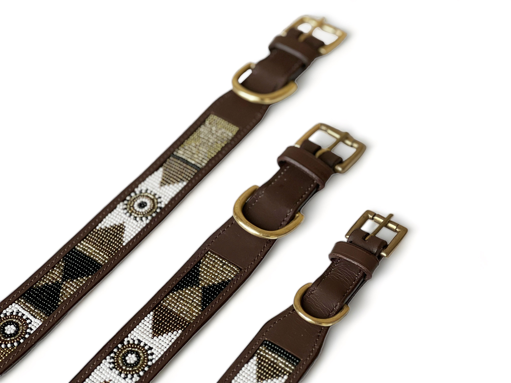 Pack correa y collar Massai